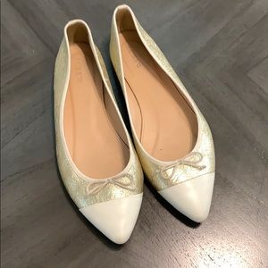 J Crew Ballerina Flats size 9